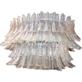 Barovier e Toso "Feathers" Chandelier