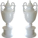 Pair of 19th c. French Urns Antique Pair of 19th c. French Urns