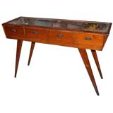 Vintage 30's Glass Top Display Case