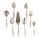 Gio Ponti Sterling Flatware Service for 12 + Serving 92 Pieces