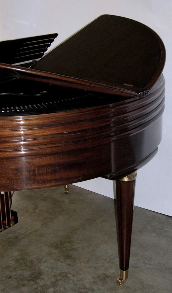 Great Streamline Art Deco Butterfly Wurlitzer Baby Grand Piano 1