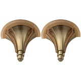 Pair of Elegant French Art Deco Wall Sconces