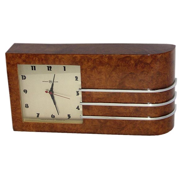 Rare Streamline Clock by Gilbert Rohde for Herman Miller