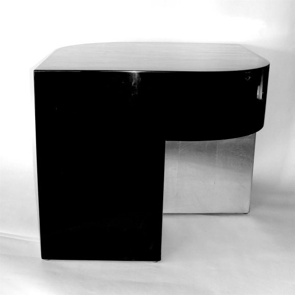 Rare Custom Streamline Paul Frankl Side Table
