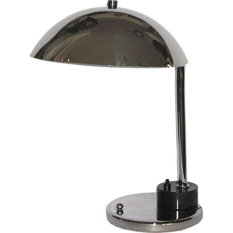 Rare Early Streamline Modern Kurt Versen Table Lamp For Sale