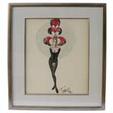 Original Costume Sketches by Travilla for Valley of the Dolls