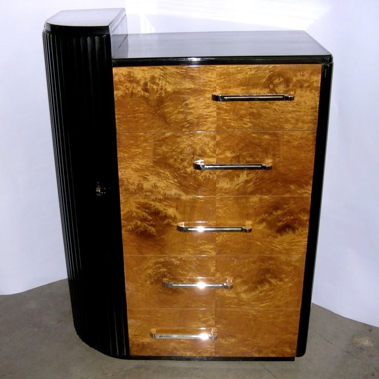 High & Low Streamline Dresser Suite by Donald Deskey Widdicomb 2