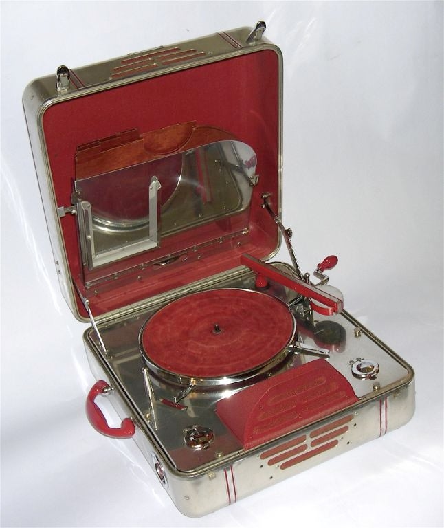 Machine Age RCA Special 78 Portable Record Player by John Vassos