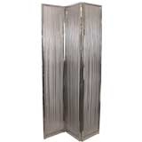 Magnificent Stainless Steel Screen or Room Divider by Parker NY