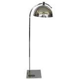 Streamline Floor Lamp with Glass Diffuser