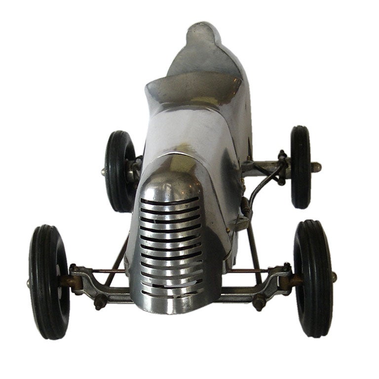 Original Aluminum Tethered Racing Car by Mc Coy