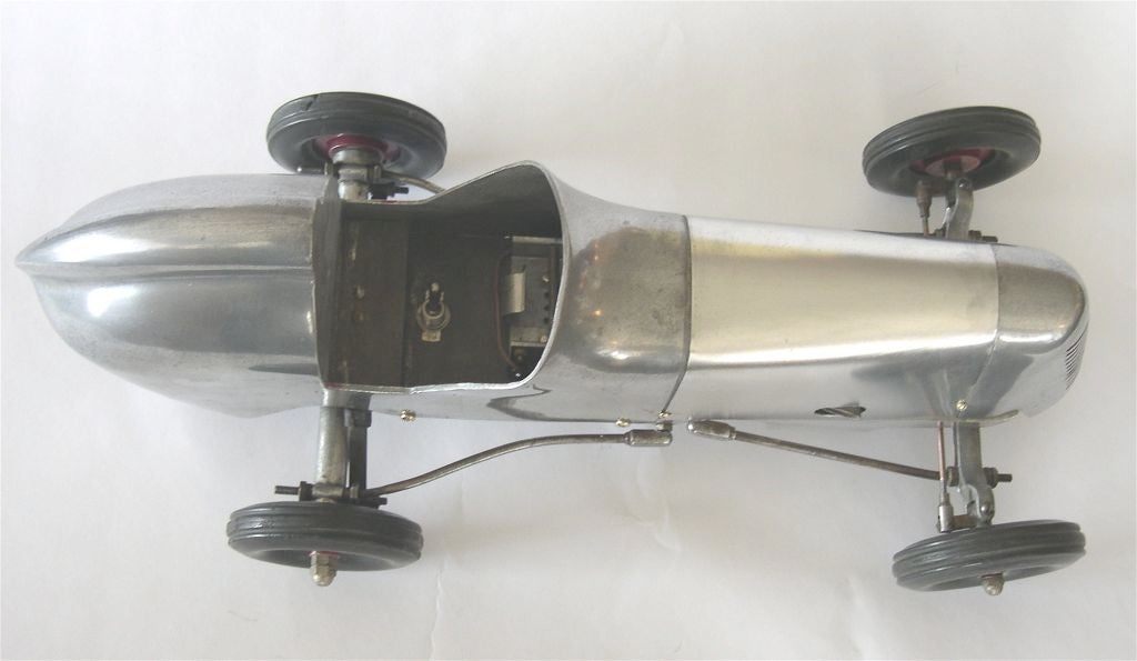 Original Aluminum Tethered Racing Car by Mc Coy 2