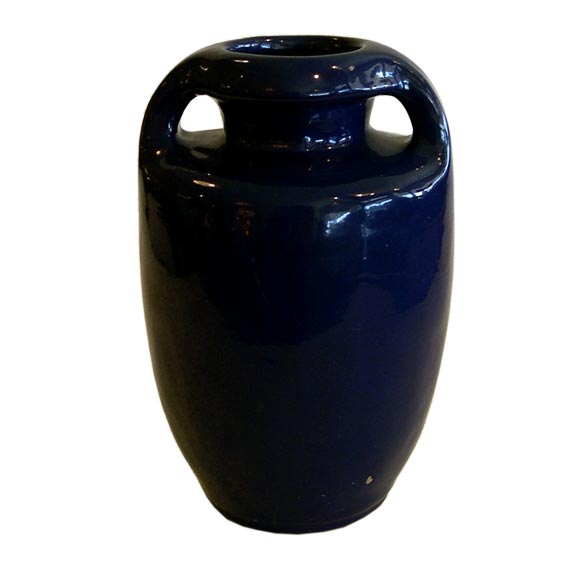 Rare Colbolt Blue Urn or Vase by Gladding McBean