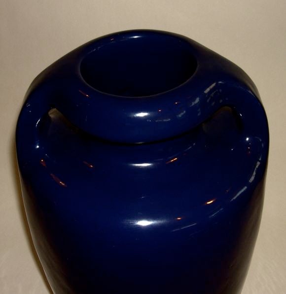 American Rare Colbolt Blue Urn or Vase by Gladding McBean