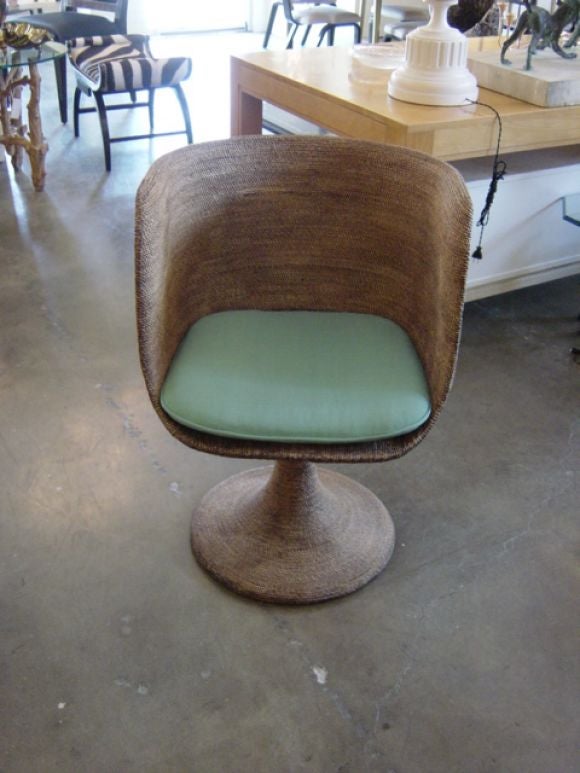 Saarinen Style Rope Covered Chair 1