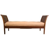 French Walnut Banquette
