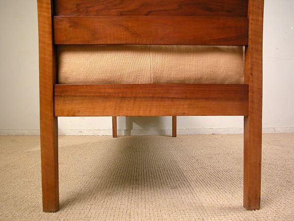 French Walnut Banquette 4