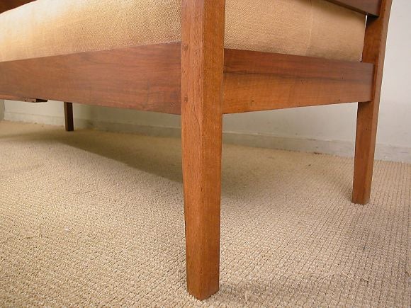 French Walnut Banquette 5