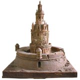 A Plaster Model of a Castle