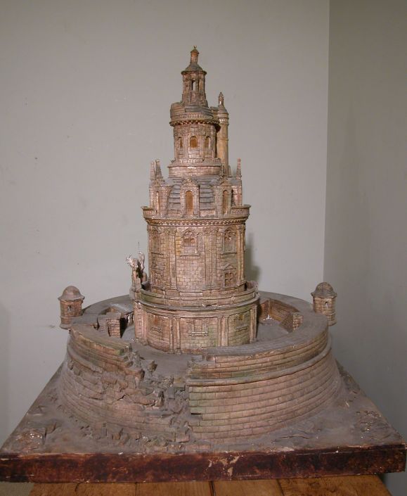 A Plaster Model of a Castle