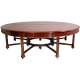 Large Mahogany Center Table