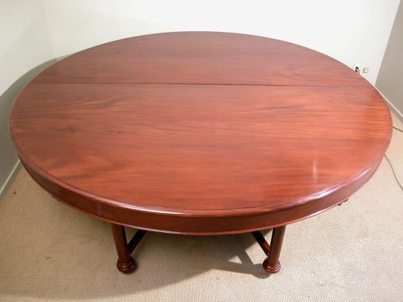 Large Mahogany Center Table