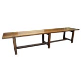 Antique Elm Dining Table