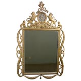 Swedish Tole Mirror