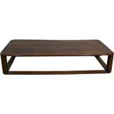 Contemporary Walnut Coffee Table