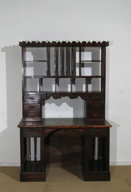 Walnut Notary's Desk