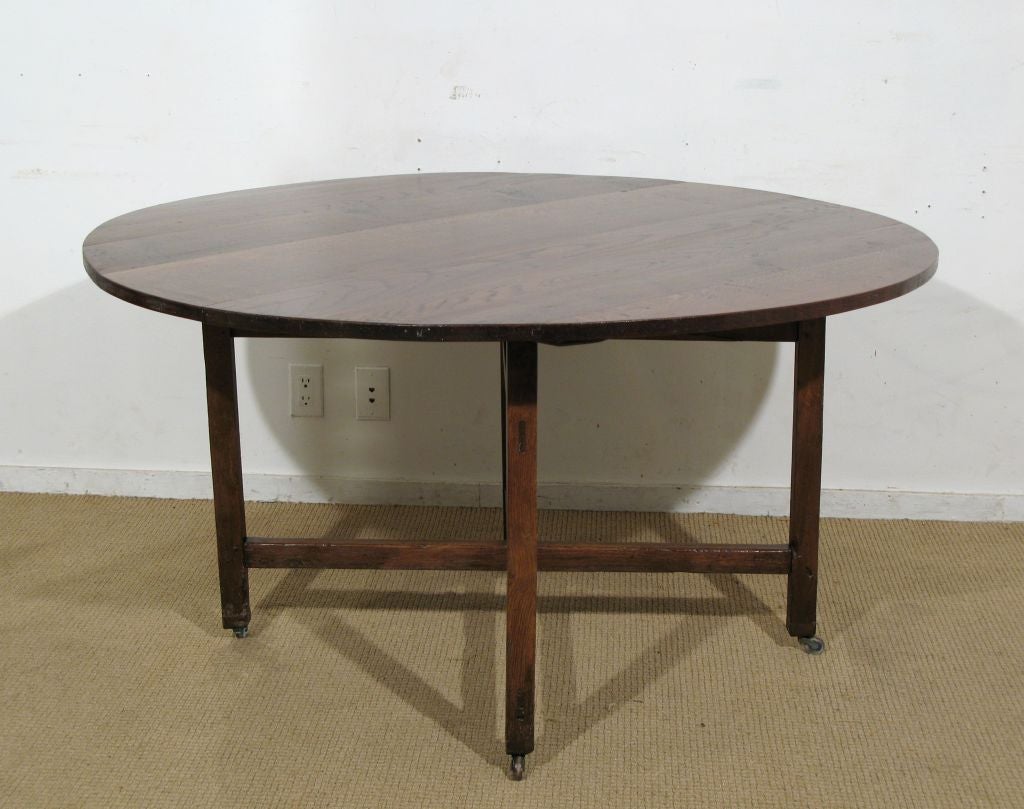 French Oak Dining Table