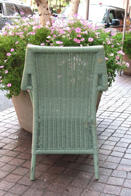 A Set of Ten Wicker Chairs from the D'Orsay Museum 1