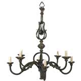 An 18th Century Bronze Piedmontese Chandelier