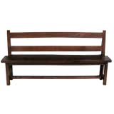 French 40
s Oak Bench