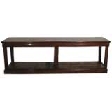 A French Walnut & Pine Draper's Table