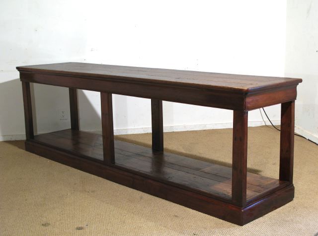 A French Walnut & Pine Draper's Table