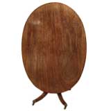 Antique An English Oval Tilt Top Breakfast Table