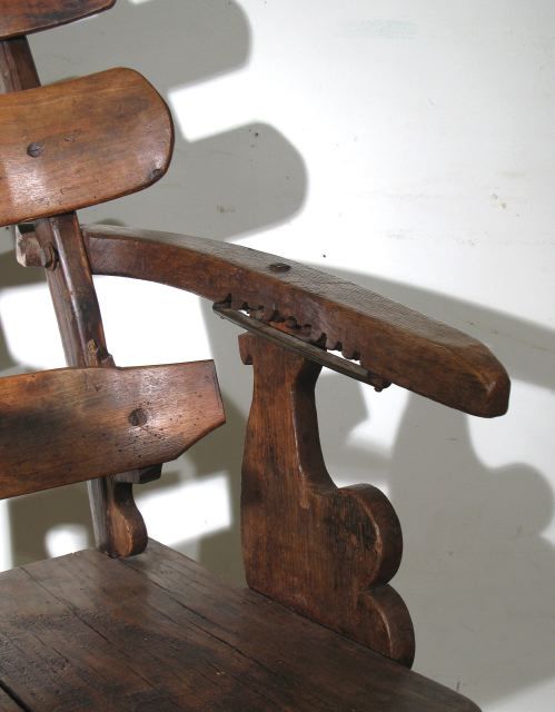 Oak Quirky Dentist's Chair