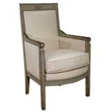 Period Directoire Painted Bergere