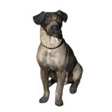 Vintage Ceramic Jack Russell Terrier