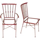 Set of Four Vintage Garden Chairs