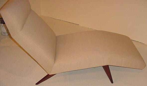 Vintage Mid-Century  Chaise