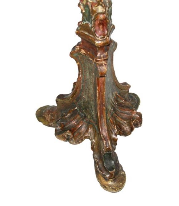 Italian 19th C. Venetian Rococco Lamp