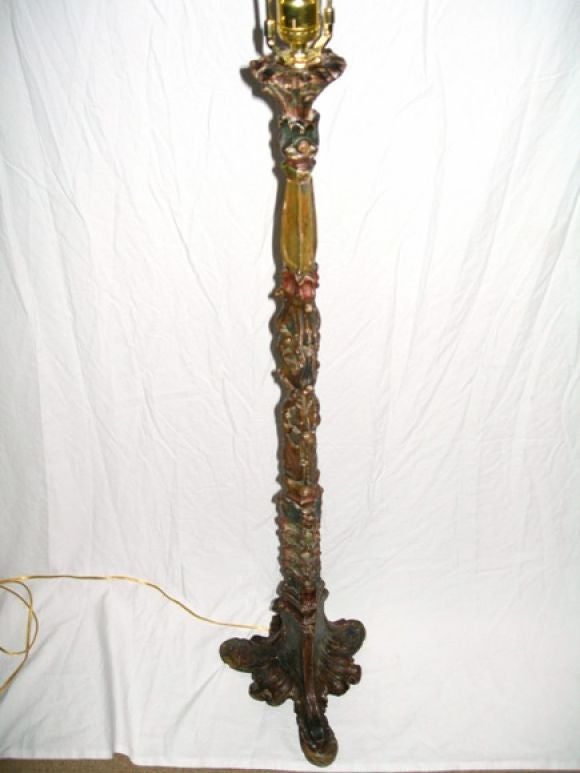 19th C. Venetian Rococco Lamp 1