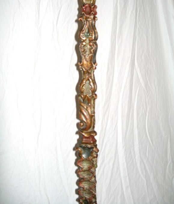 19th C. Venetian Rococco Lamp 2