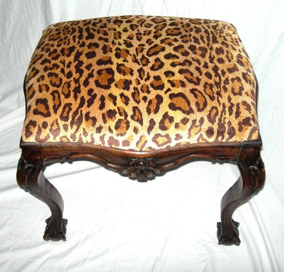 19th C. Irish Walnut Bench