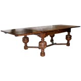 Spanish Draw Leaf Dining/Library Table