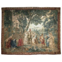 Important  Early 18th Century U.Leyniers Tapestry  "Don Quixote"