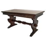 19th C. Italian Library Table