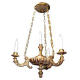 19th C. Italian 4-Lite Chandelier